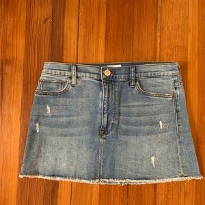 Hudson Vivid Mini Skirt. Size 27.
